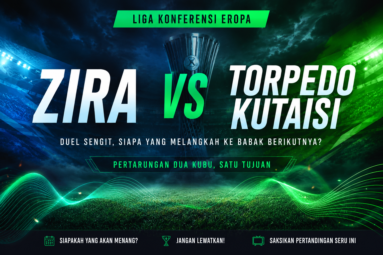 Jalalive Kembali Menemani Penggemar Sepak Bola Lewat Siaran Zira vs Torpedo Kutaisi Liga Konferensi Eropa