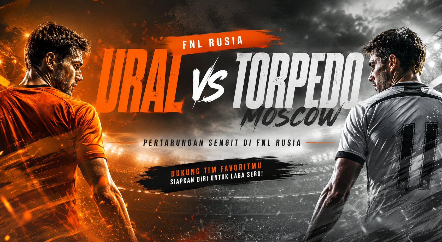 Jalalive Mengajak Penggemar Bola Mengikuti Ural vs Torpedo Moscow FNL Rusia Malam Ini Pukul 21.00 WIB