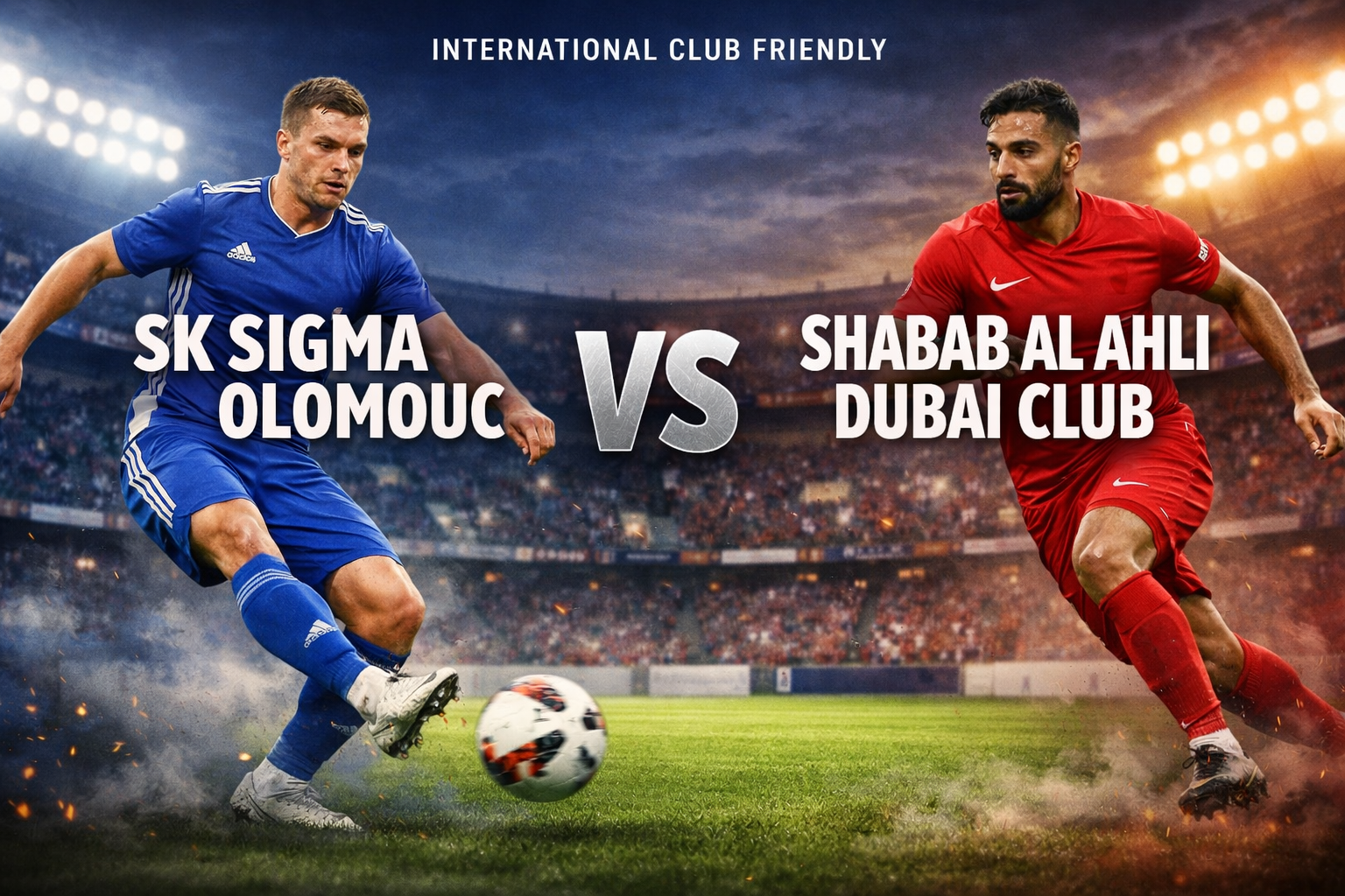 Jalalive Streaming SK Sigma Olomouc vs Shabab Al Ahli Dubai Club Friendlies Malam Ini Pukul 23.00 WIB dengan Siaran Lancar dan Jernih