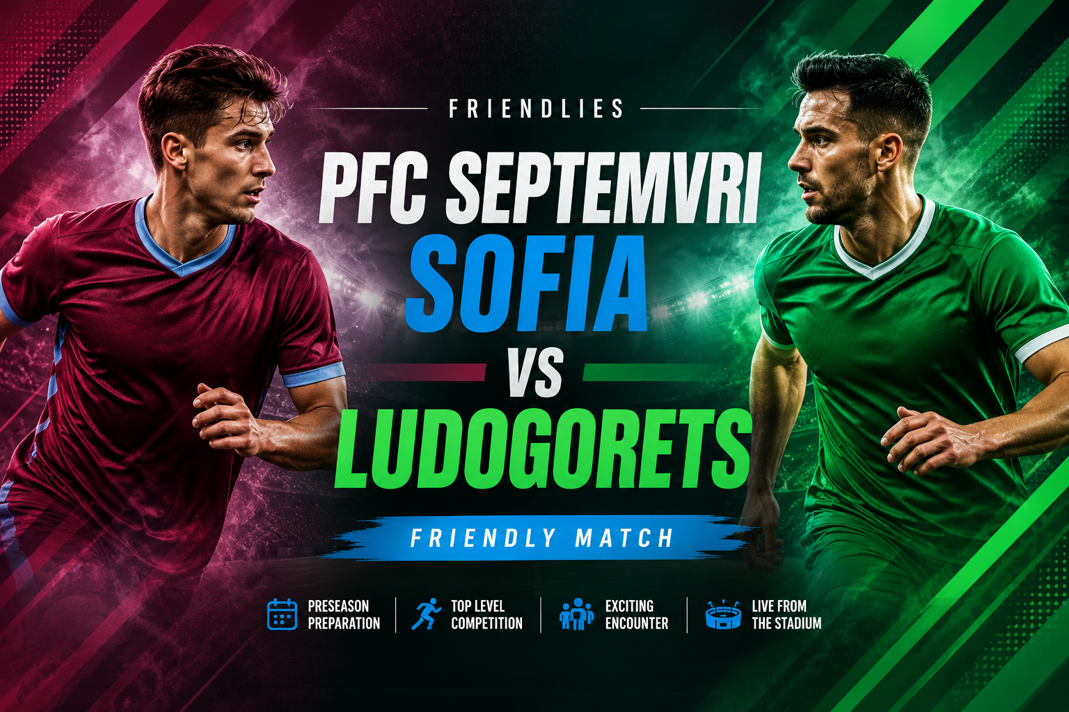Kick Off 15.00 WIB PFC Septemvri Sofia vs Ludogorets Jadi Sorotan Jalalive – Saksikan Pertandingannya!