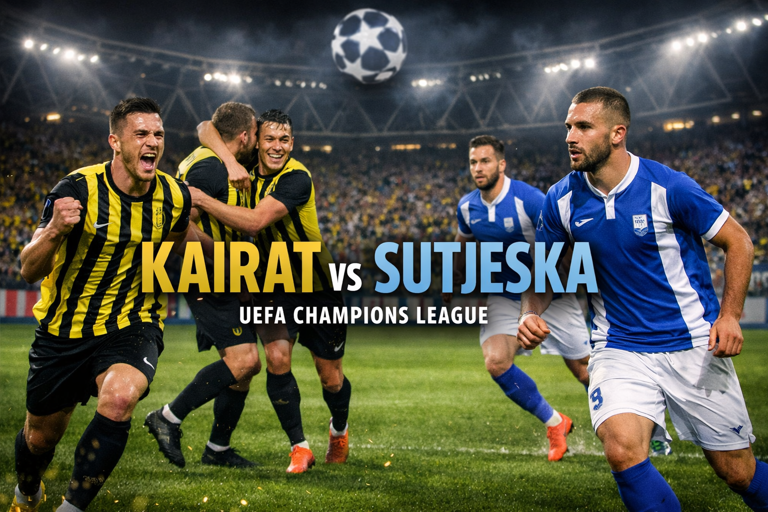 Streaming Kairat vs Sutjeska Liga Champions UEFA Malam Ini Bersama Jalalive – Laga Besar yang Siap Menghibur Pecinta Sepak Bola Dunia