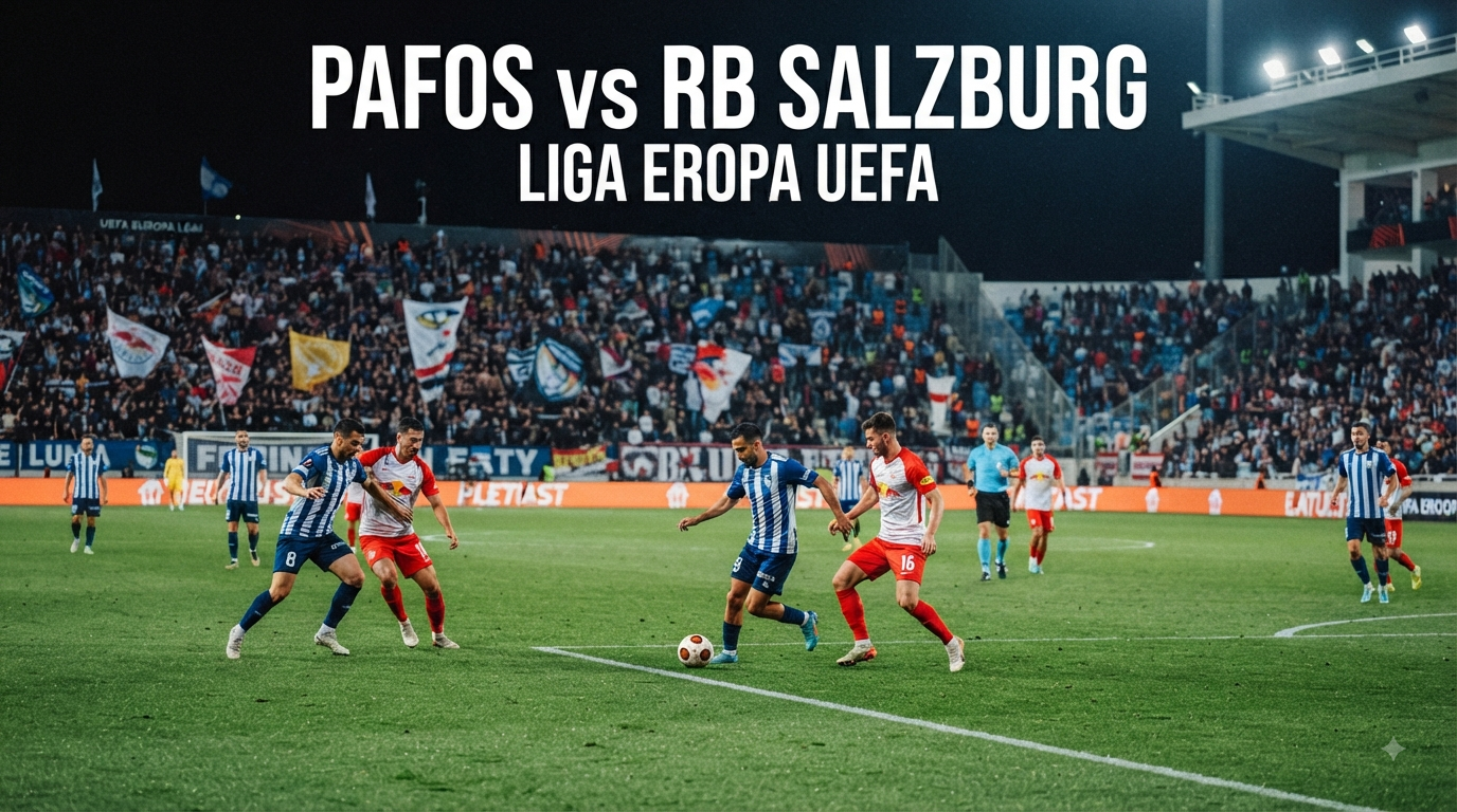 Score808 Hadirkan Pafos vs RB Salzburg Liga Eropa UEFA Dini Hari Ini Pukul 00.00 WIB dengan Rangkuman Informasi Pertandingan dan Berita Terbaru Seputar Duel